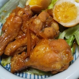 鶏手羽元の甘辛煮